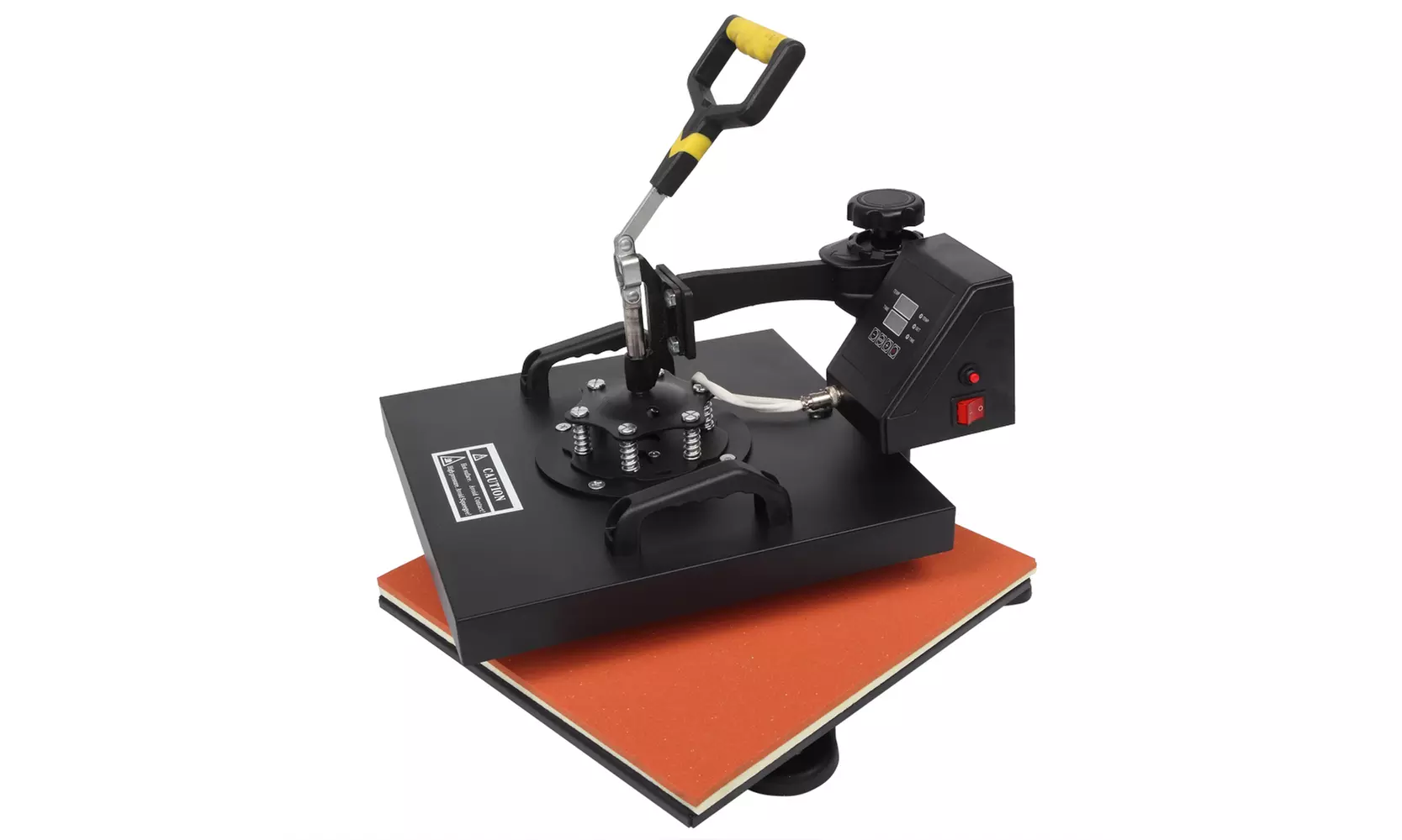 5 in 1 15" x 15" Digital Heat Press Transfer Sublimation Machine - Primary Image