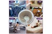 Multi-Purpose Neck Massage Pillow w/Heat Memory Foam U-Shape Comfort Massager. - Second Medium