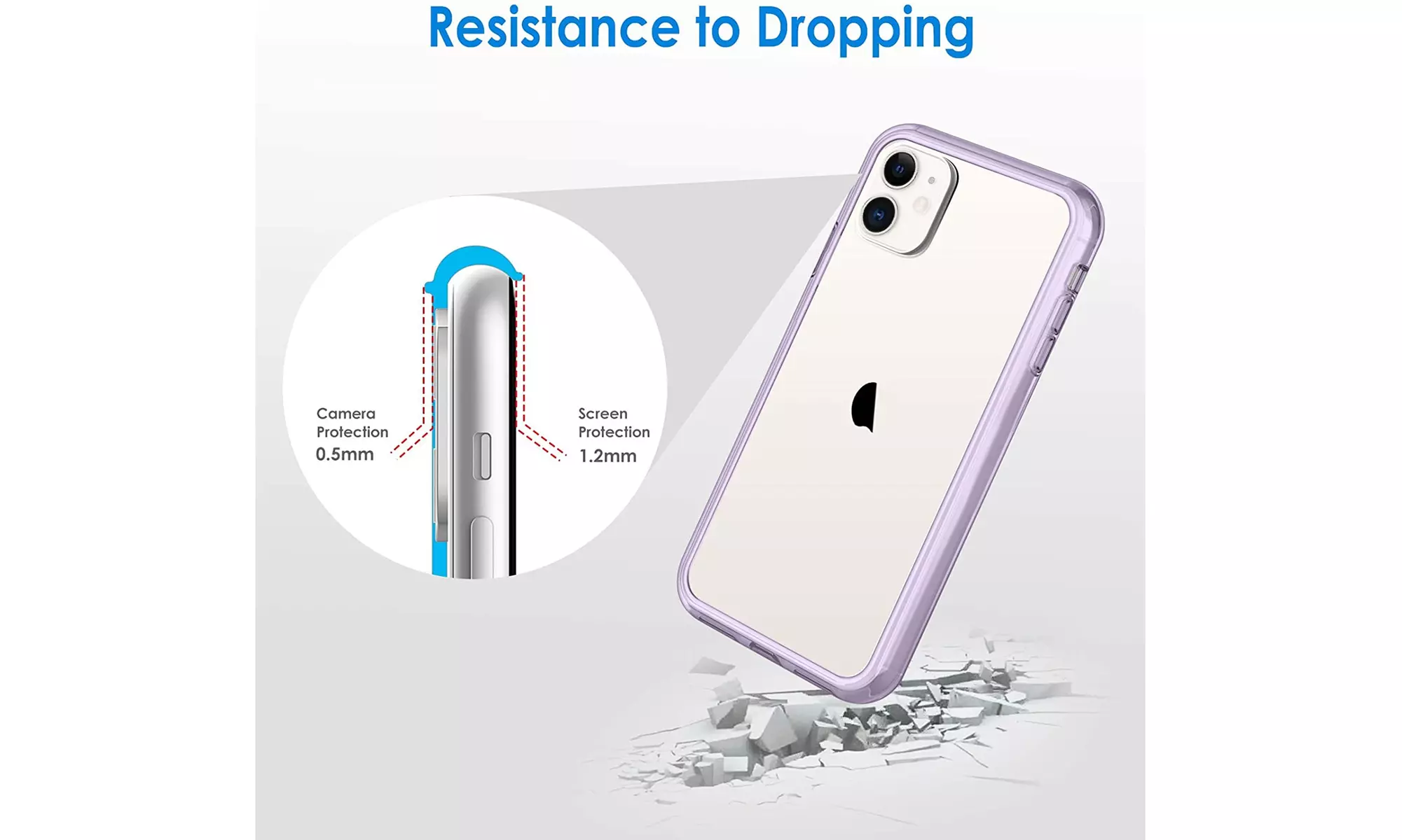 JETech Case for iPhone 11 6.1-Inch Shock-Absorption Bumper Cover