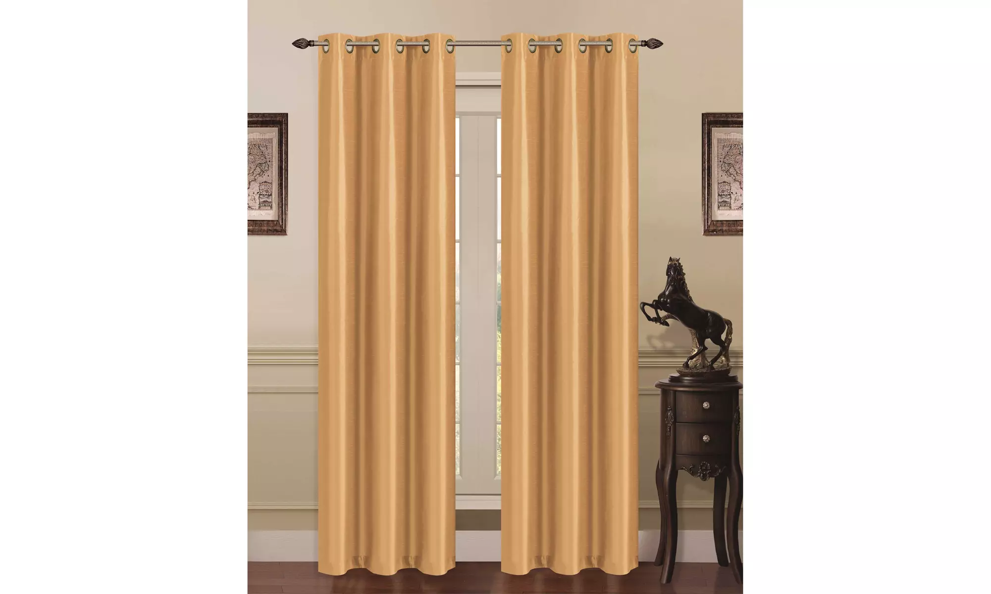 Foam-Backed Blackout Grommet Panel Pair (63" and 84" Lengths)