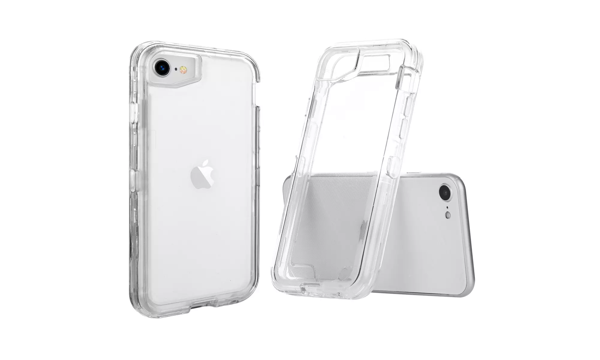 Clear Shockproof Case Anti-fall Full Body Cover for iPhone SE 2020/6/6s/7/8 