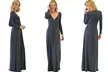 Lyss Loo Sweetest Kiss Long Sleeve V-neck Maxi Dress - Second Medium