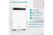 Costway 57 Pint Dehumidifier for Basement with 4 Modes 3-Color Indicator - Second Medium
