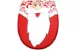 Toilet Seat Cover Rug Set Bathroom Christmas Decorations - Second Medium