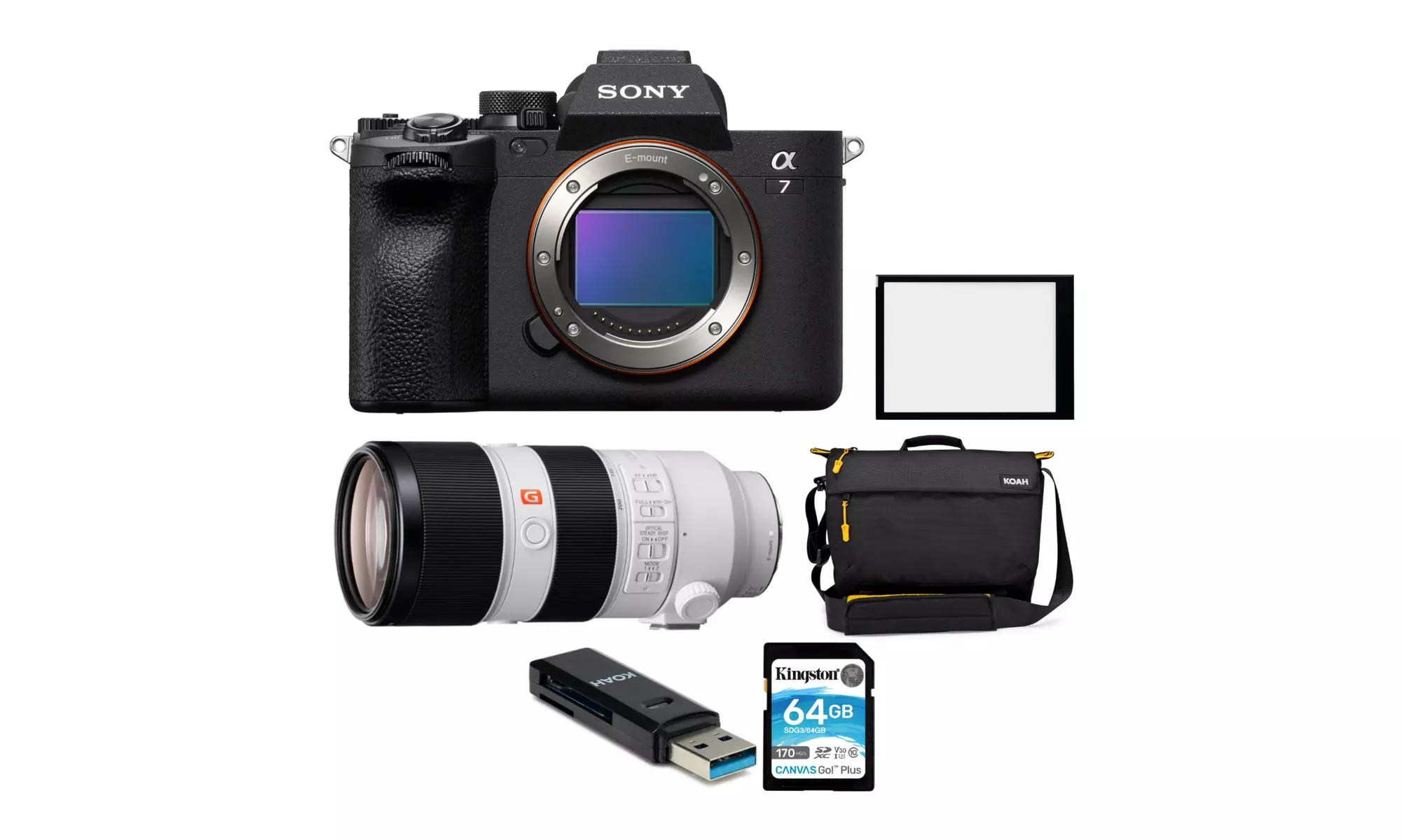 Sony Alpha 7 IV Full-frame Interchangeable Lens Camera (Body) with Sony Lens - Primary Image