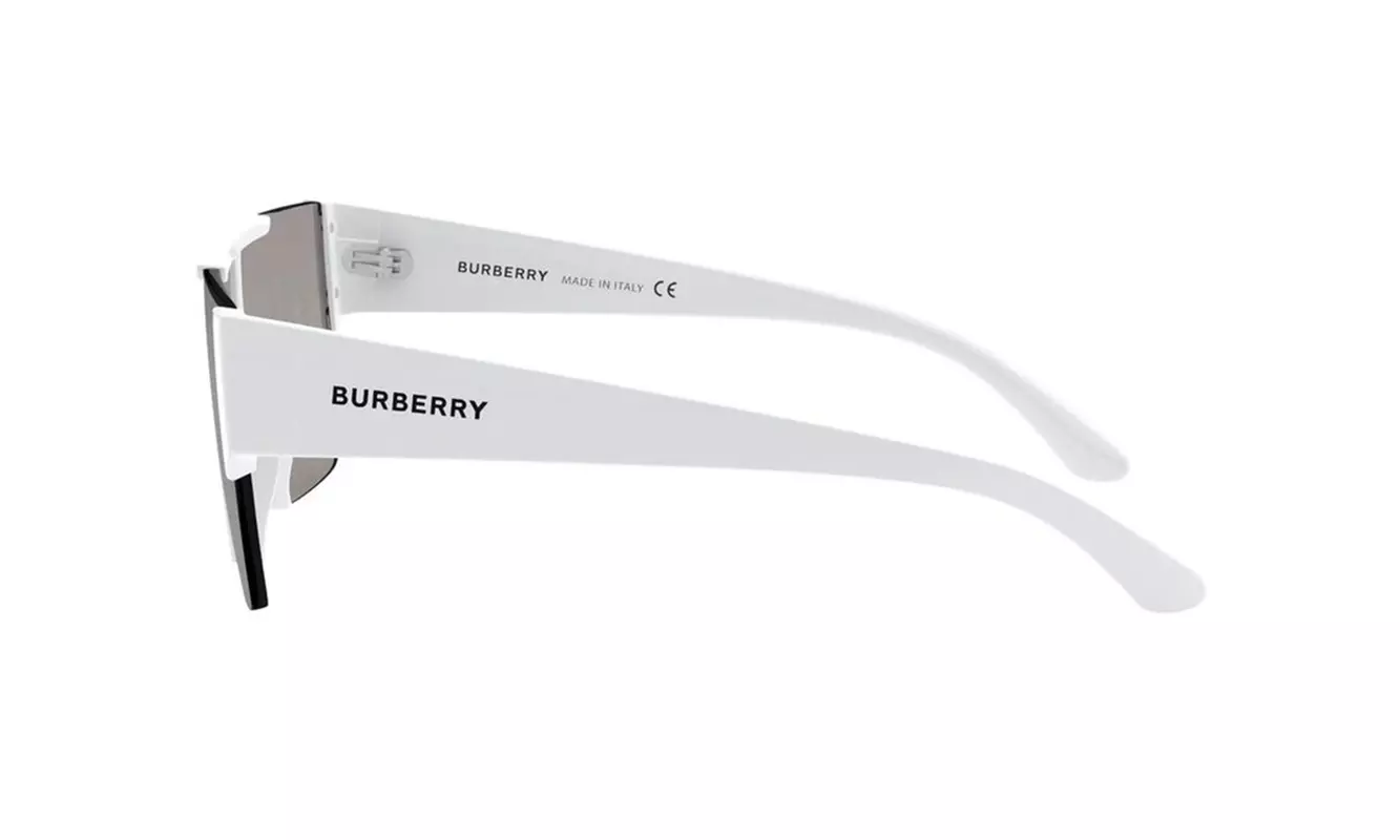 Burberry Men's White Shield Sunglasses - BE4291-3007H-38