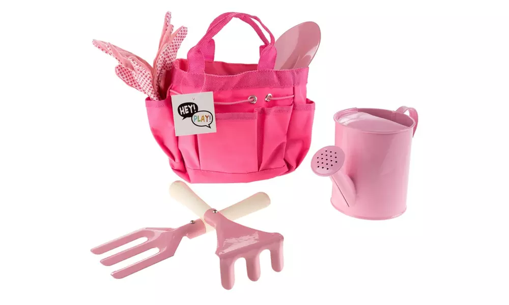 Kid's Garden Tool Sets- Pretend Play Outdoor Gardening Sets by Hey! Play! - Primary Image