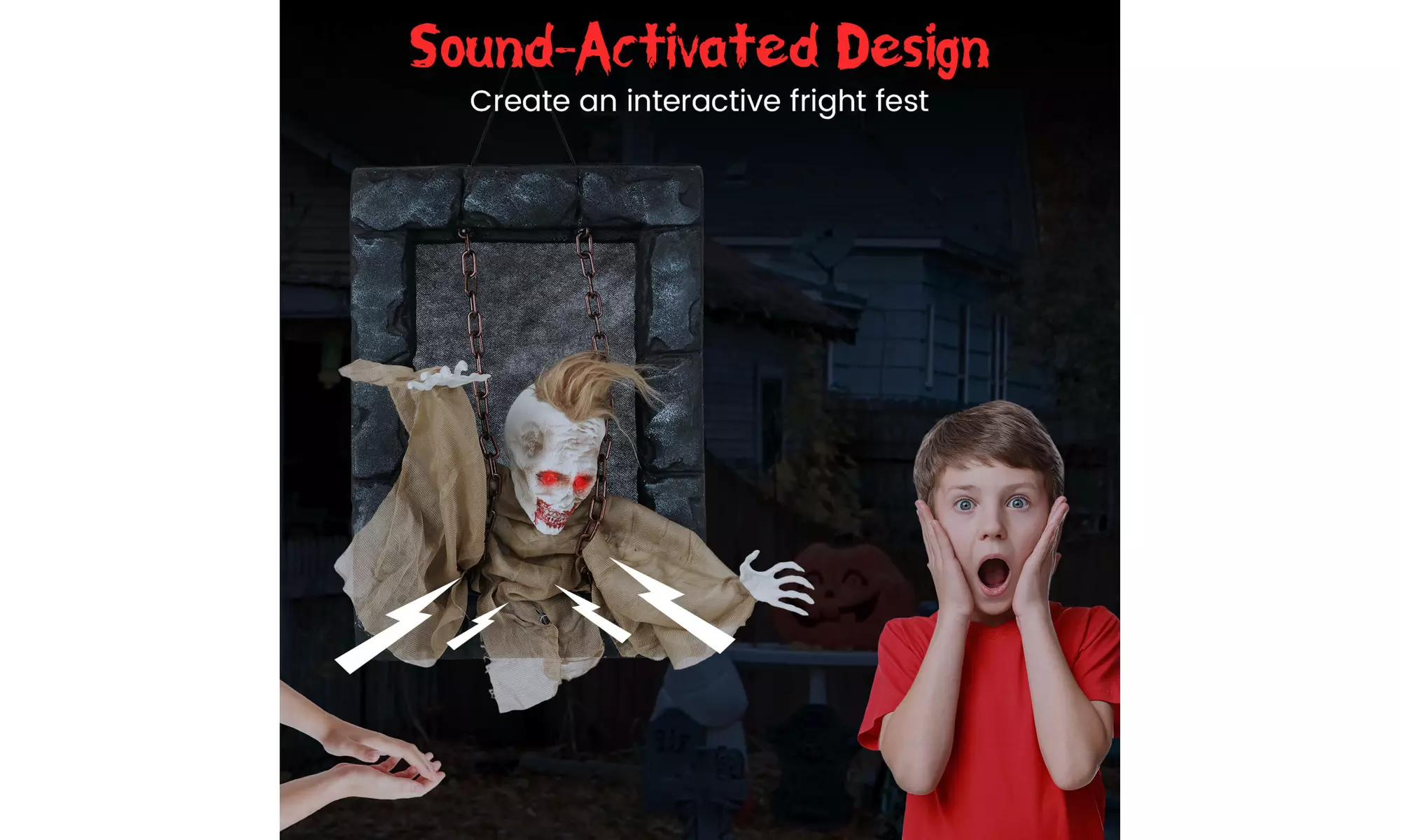 Animated Halloween Decorations: Bring Your Yard to Life by Costway