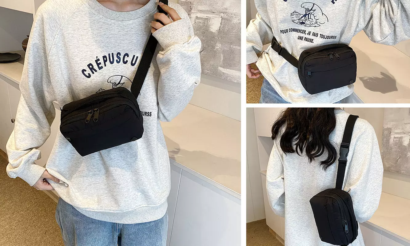 Cross Body Belt Bag with Adjustable Strap - Multiple Options