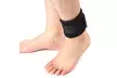 Black D Ring Ankle Strap Gym Cable Attachment Leg Pulley Weight Lifting Fitness - Second Medium
