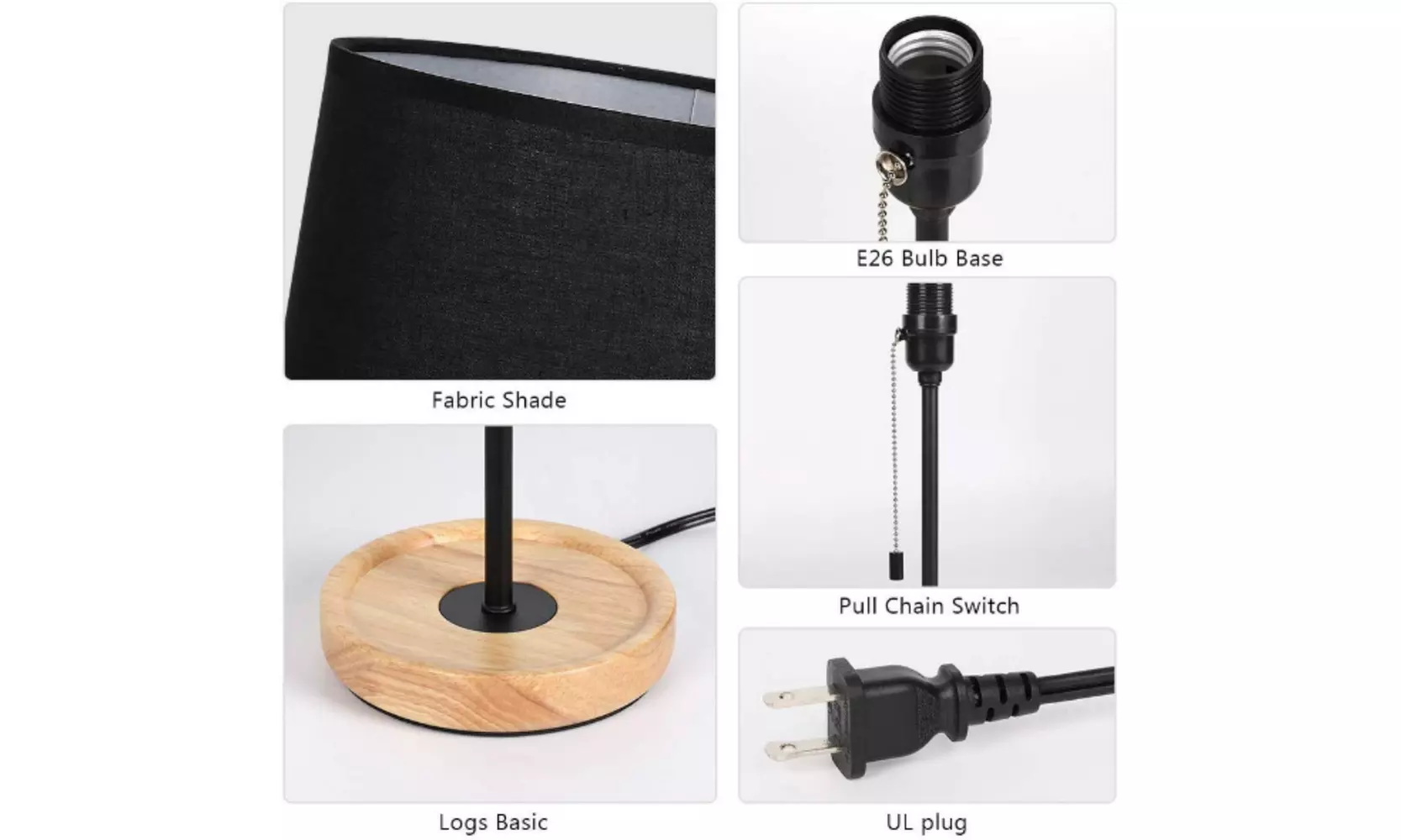 Creative table lamp Modern Bedside Light Fixtures for Bedroom Living Room