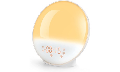 Refurbished Heimvision A80S Wake Up Light Sunrise Alarm Clock (White) - Refurbished White