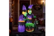 Costway Inflatable Halloween Witches, Zombie, Spider, Tentacles, Clown - Second Medium