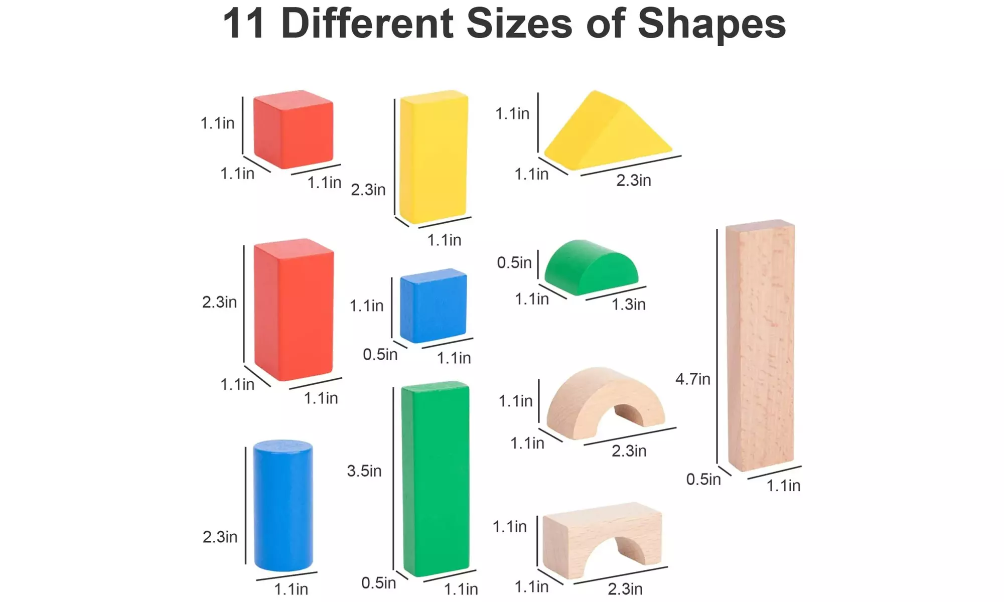 Zummy 3D Wooden Building 100 Blocks