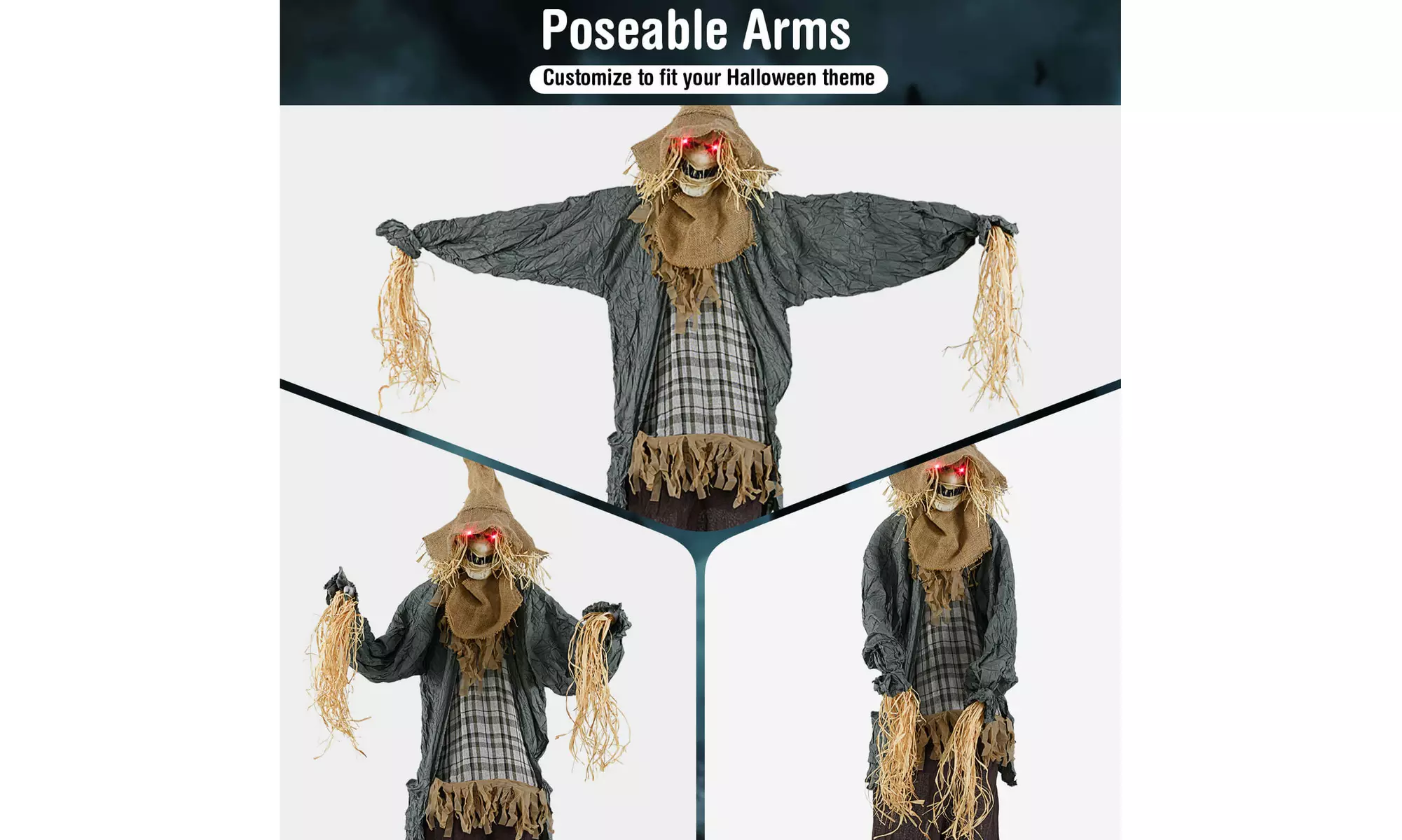 Animated Halloween Decorations: Bring Your Yard to Life by Costway