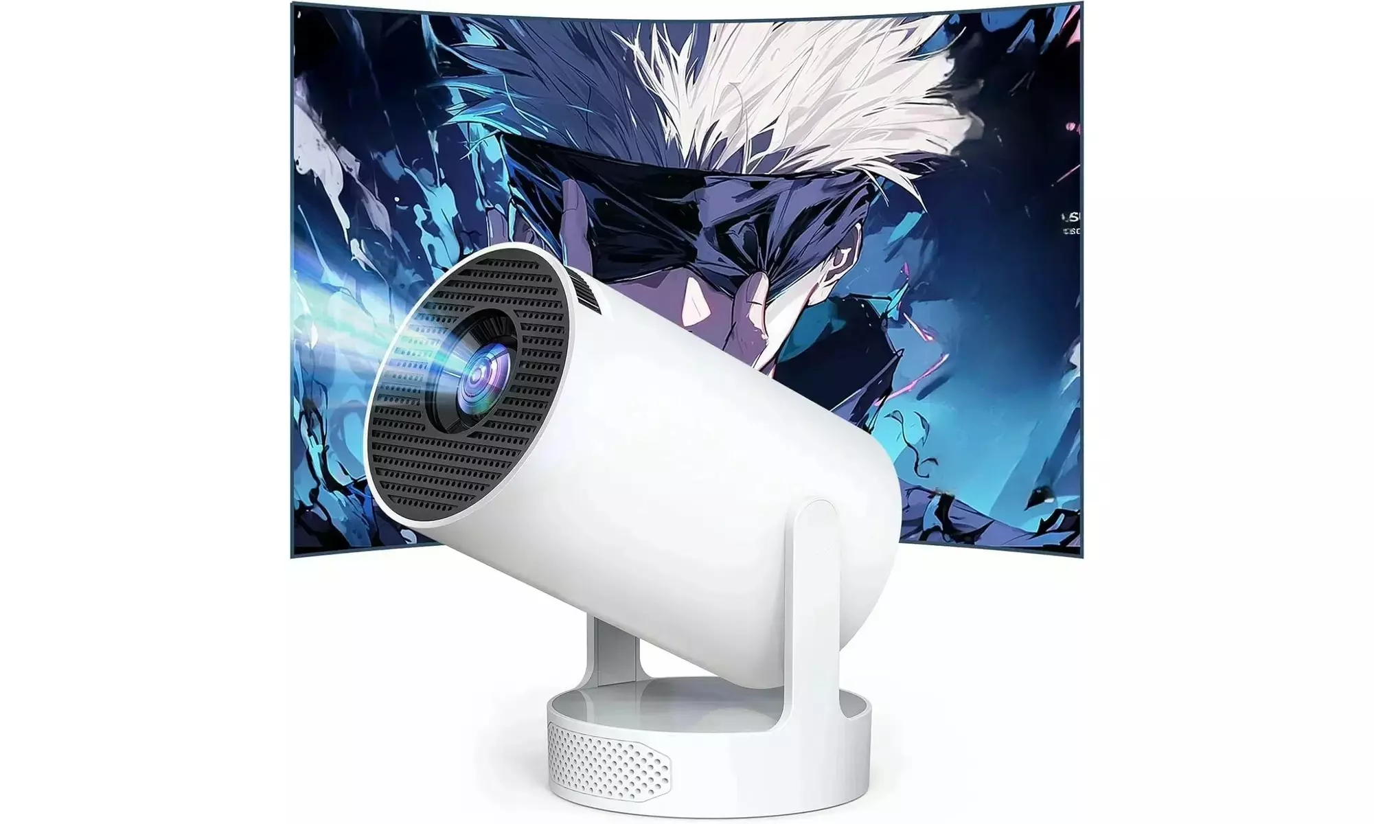 Pro Mini Smart Projector with Android TV, WiFi 6 & Bluetooth 5.4