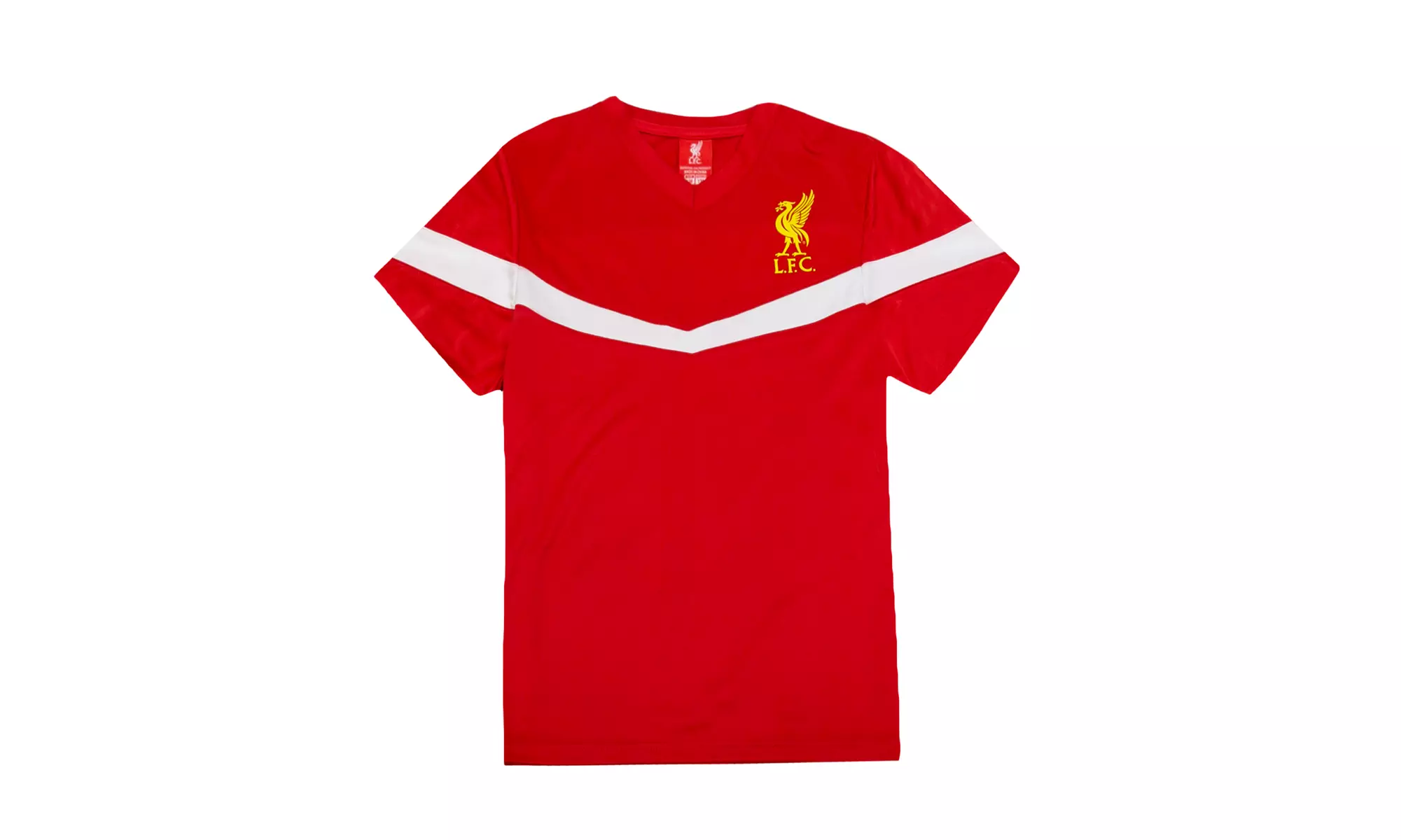 Icon Sports Boy's Youth Liverpool FC Soccer Club Team V-Neck Game Day Shirt - Primary Image