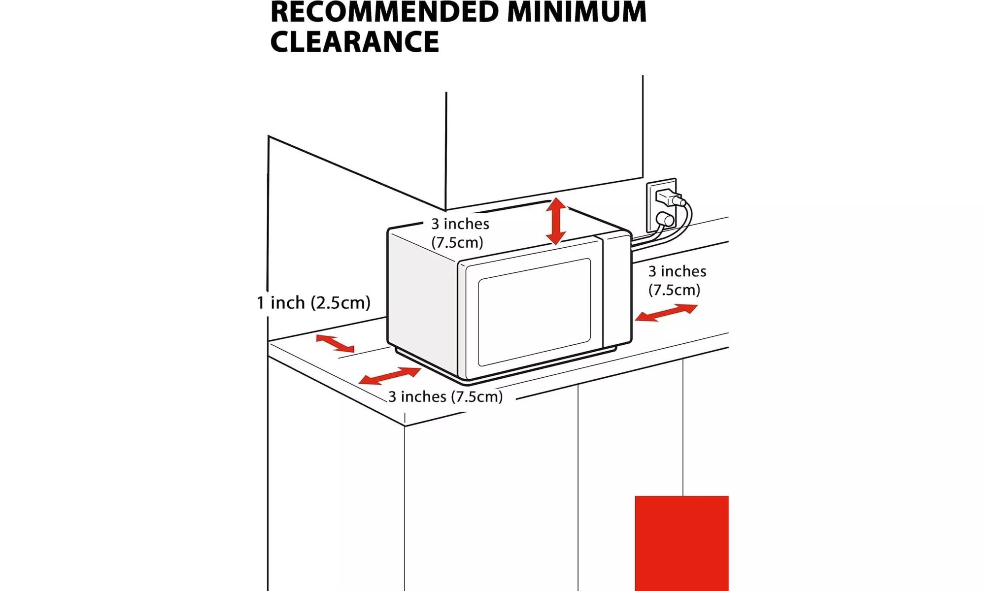 Toshiba Countertop Microwave Oven with Smart Sensor 1.6 Cu.ft 1200W