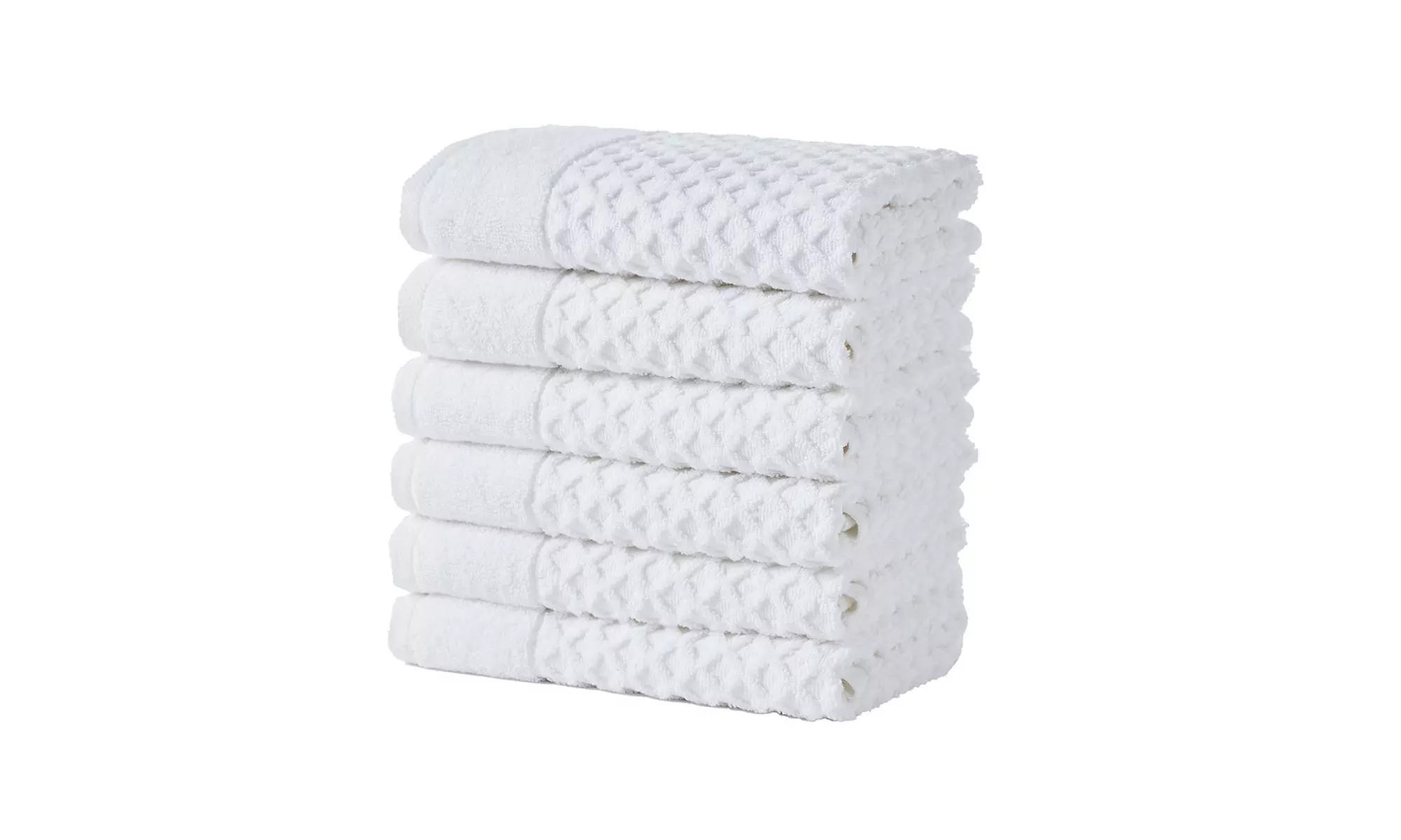 Ultra-Soft 100% Cotton Diamond Waffle Bath Towels