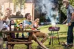 NewHome Metal Grill Utensil & Condiment Caddy for Outdoor Cooking & Camping - Second Medium