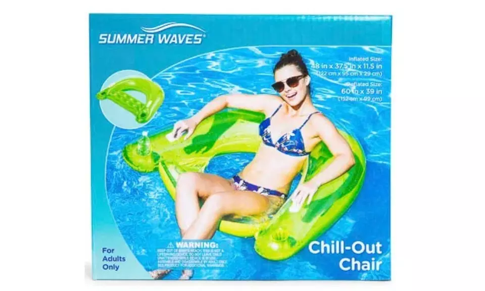 Inflatable Chill Out Pool Chair - Second Medium