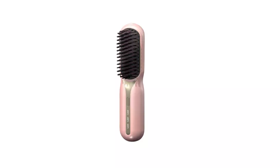 Hair Straightener Brush Comb for Women, Fast Heating, Anti-Scald