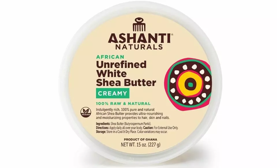 Ashanti Naturals Shea Butter Creamy, Solid and Souffle (Multiple Options)