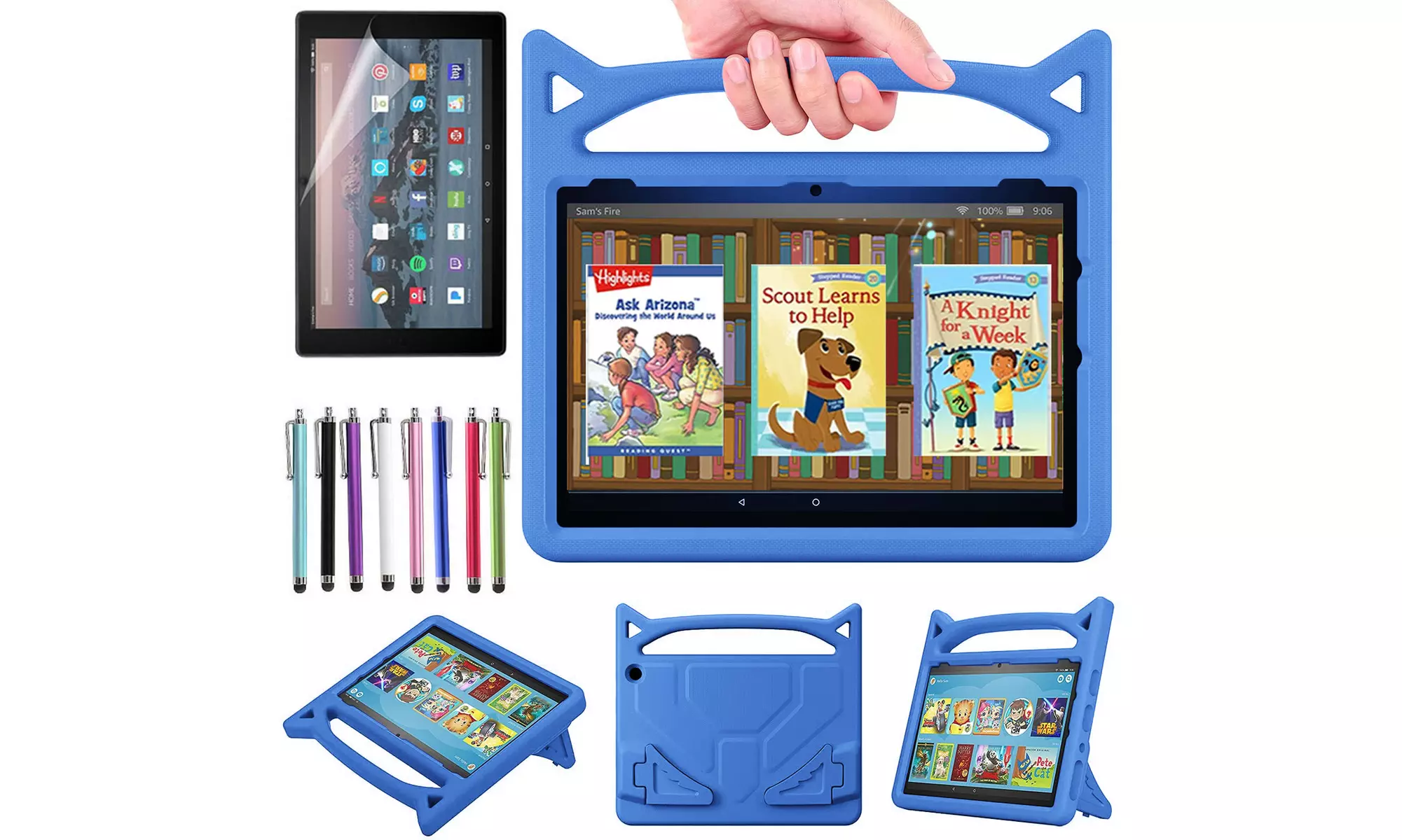 Kids-Proof Case for Amazon Fire HD 10 / Fire HD 10 Plus (11th Generation, 2021) - Primary Image