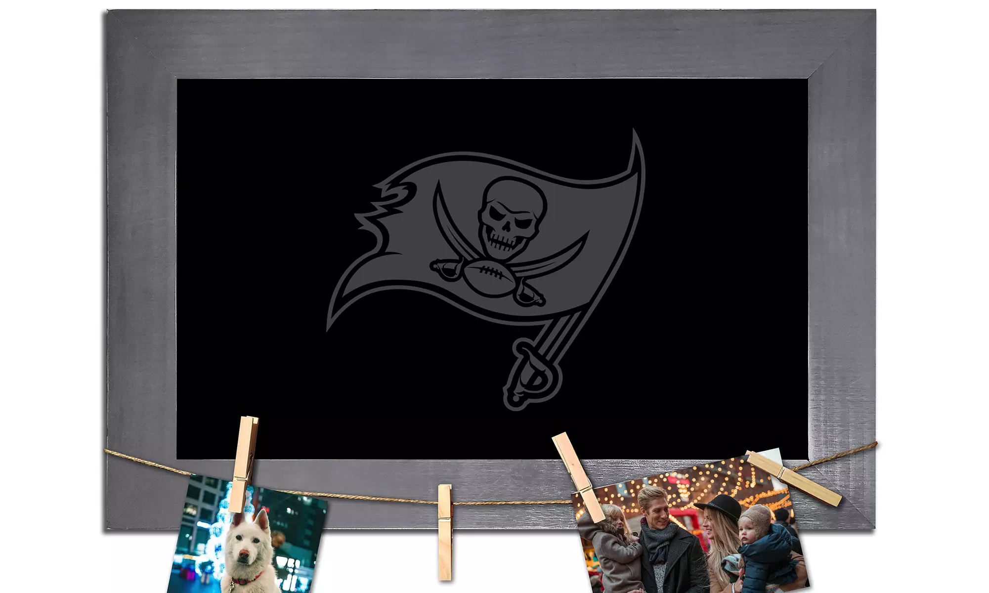 NFL Blank Chalkboard with Frame - Primary Image