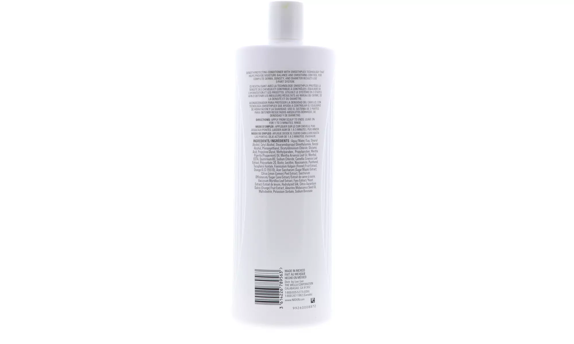 Nioxin Cleanser Shampoo and Scalp Therapy Conditioner 33.8 Oz Sets