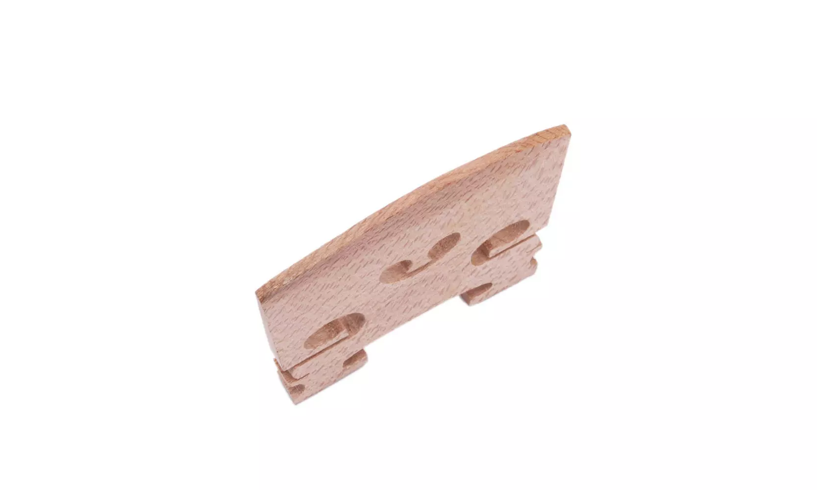 4/4 High Quality Maple Violin Bridge Wood-colored - Second Medium