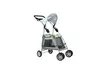 Outward Hound Walk N Roll Top Flap Stroller Grey 12" x 10.5" x 40" - Second Medium