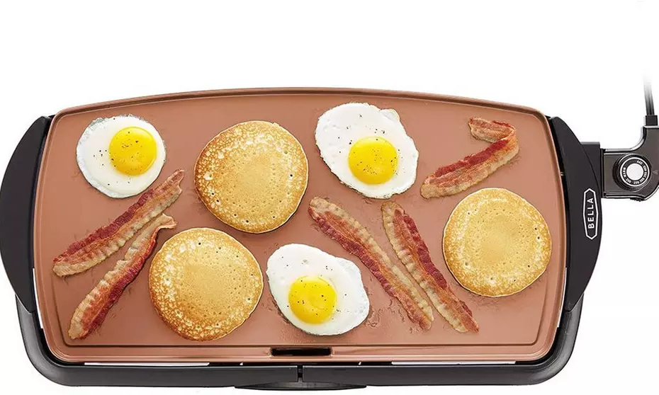BELLA 14606 Copper Titanium Coated Non-Stick electric-griddles - Primary Image
