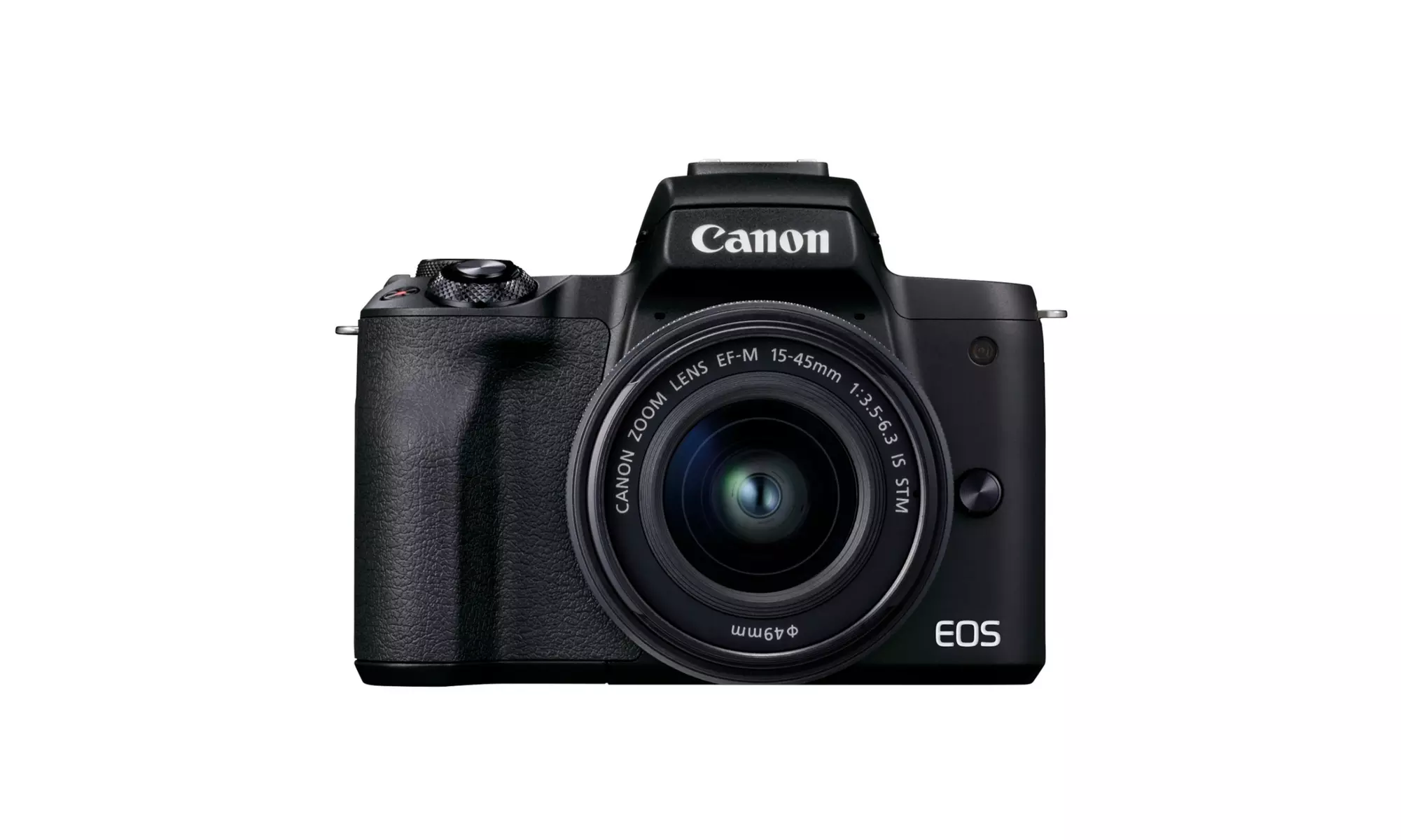 Canon EOS M50 Mark II Mirrorless Digital Camera with 15-45mm Lens (Black) - Primary Image