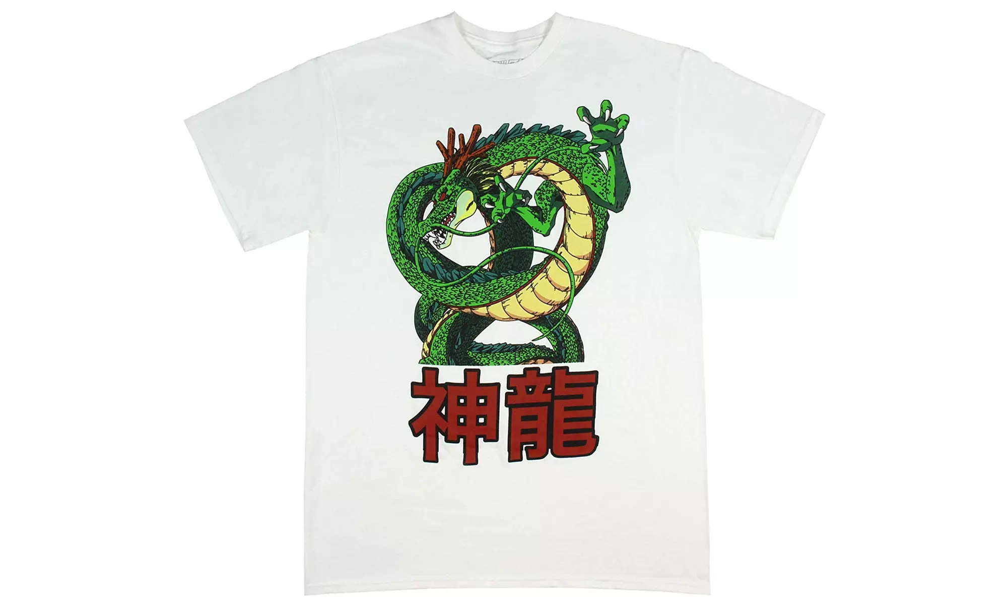 Dragon Ball Z Men's Shenron The Eternal Dragon Graphic Licensed T-Shirt White - Primary Image