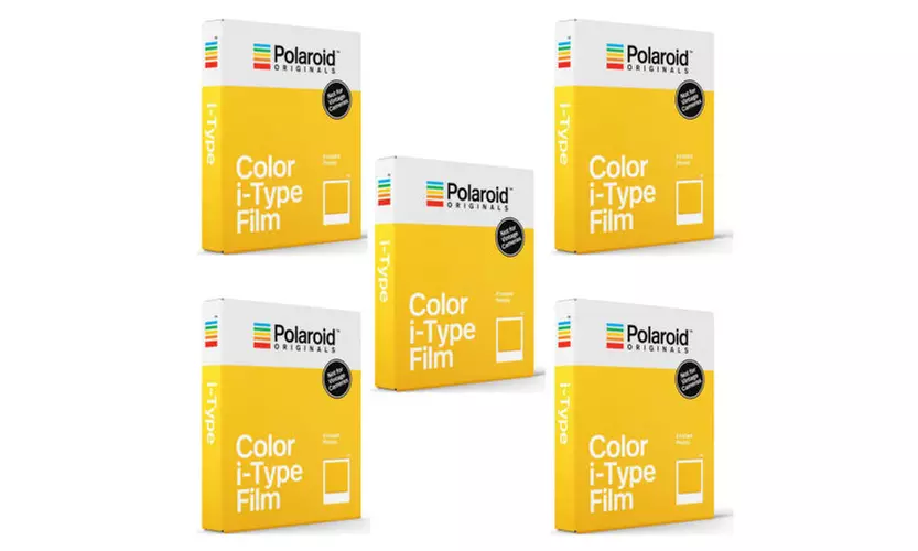 Polaroid Originals Standard Color Film for i-Type Cameras (5-Pack) - Primary Image