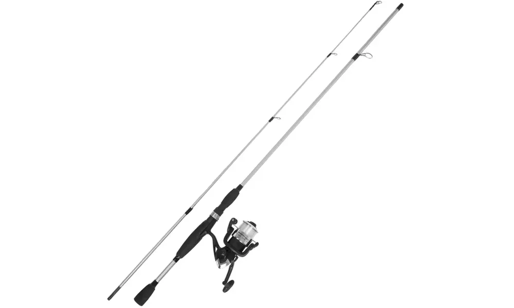 Fishing Rod and Reel Combo, Spinning Reel Fishing Pole, Gear for Lake Fishing - Primary Image