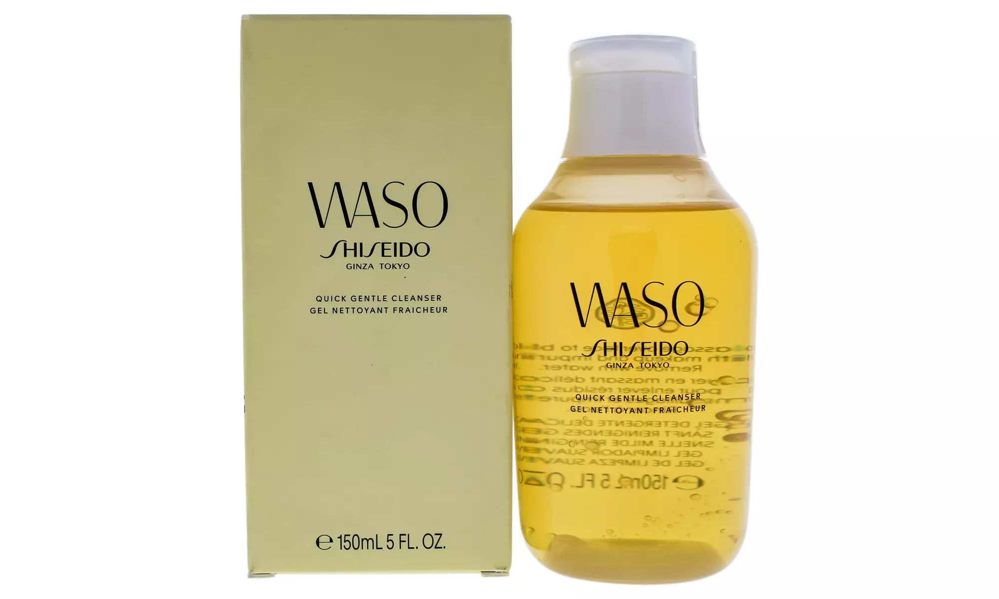 Waso Quick Gentle Cleanser by Shiseido for Women - 5 oz Cleanser - Second Medium