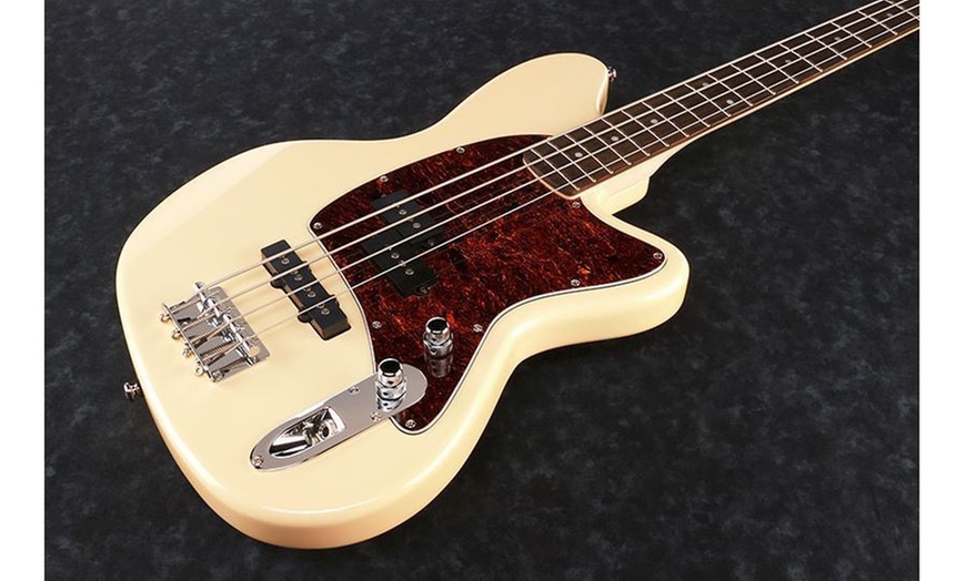 ibanez tmb100 electric bass guitar ivory