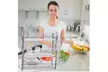 3 Tier Dish Drying Rack Stainless Steel Over-the-Sink Kitchen Dish Drainer Rack - Second Medium