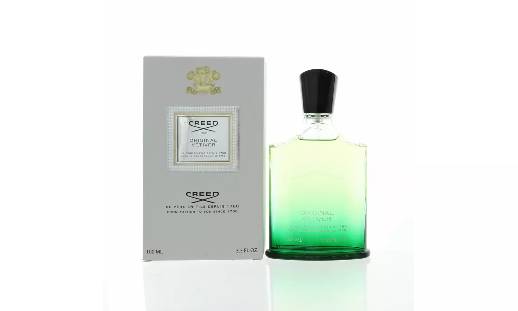 Creed Original Vetiver by Creed 3.3oz eau de parfum spray new in box for men