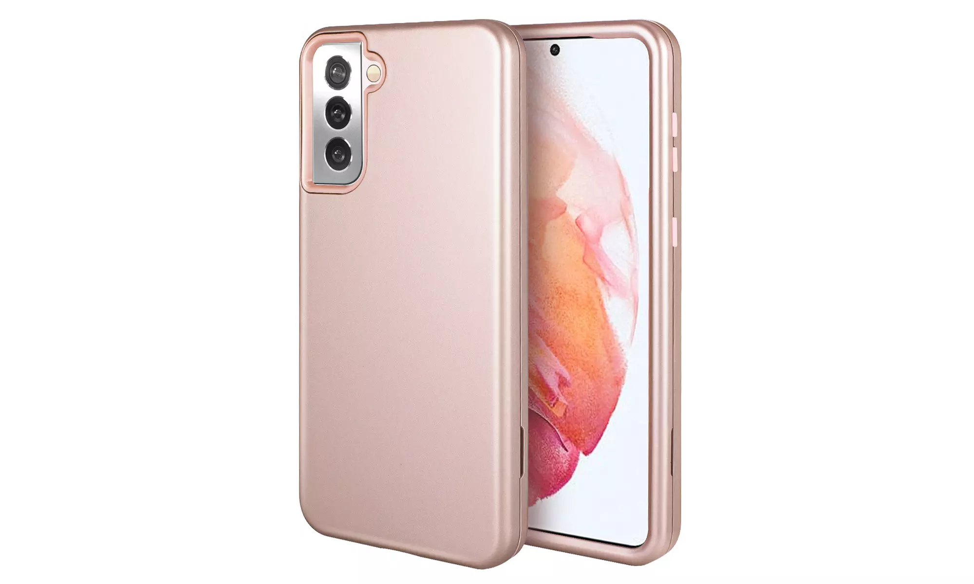 3 In 1 Shockproof Slim Armor Hybird Silm Case For Samsung Galaxy S21/S21 Plus