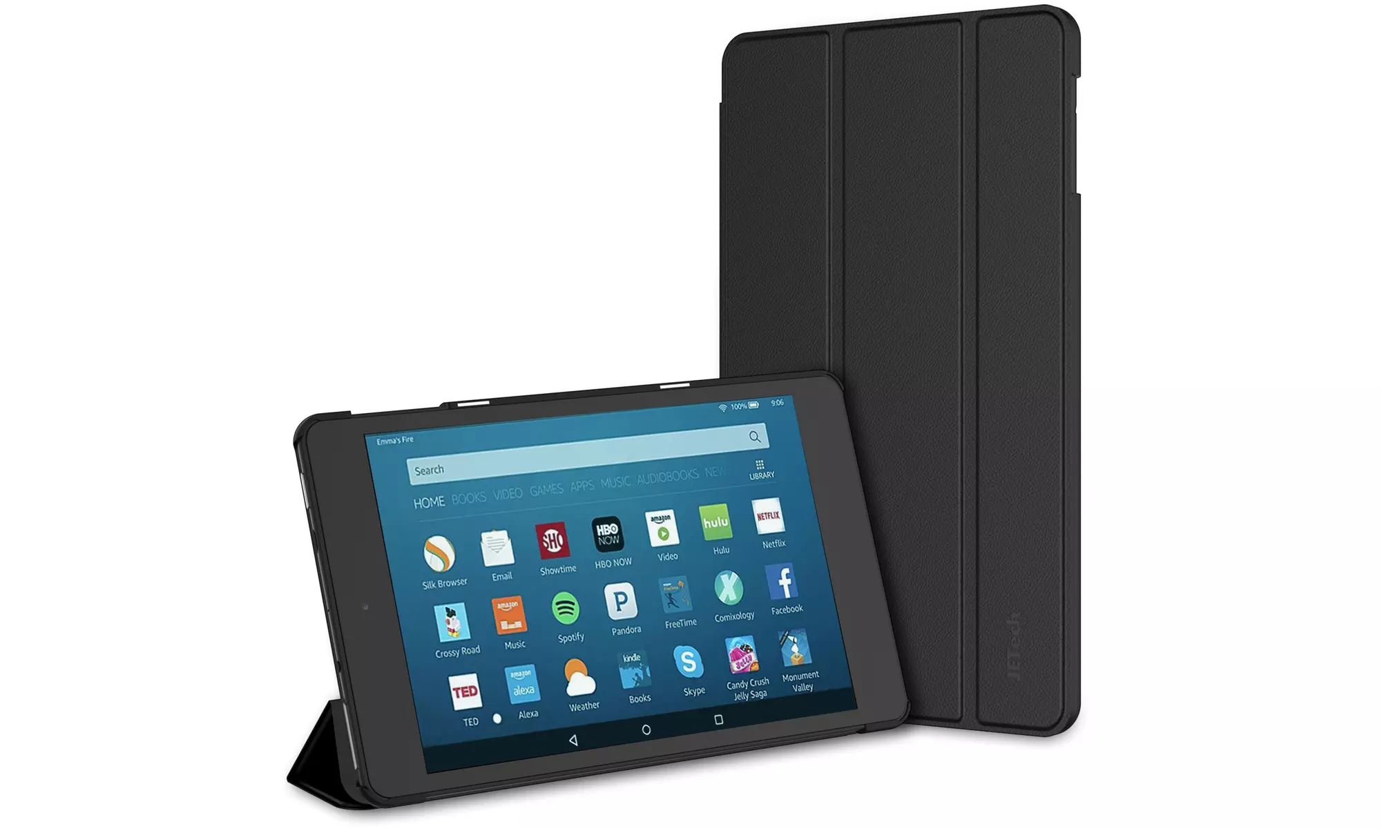 JETech Case for Amazon Fire HD 8 (8th/7th/6th Gen, 2018/2017/2016 Release) - Primary Image