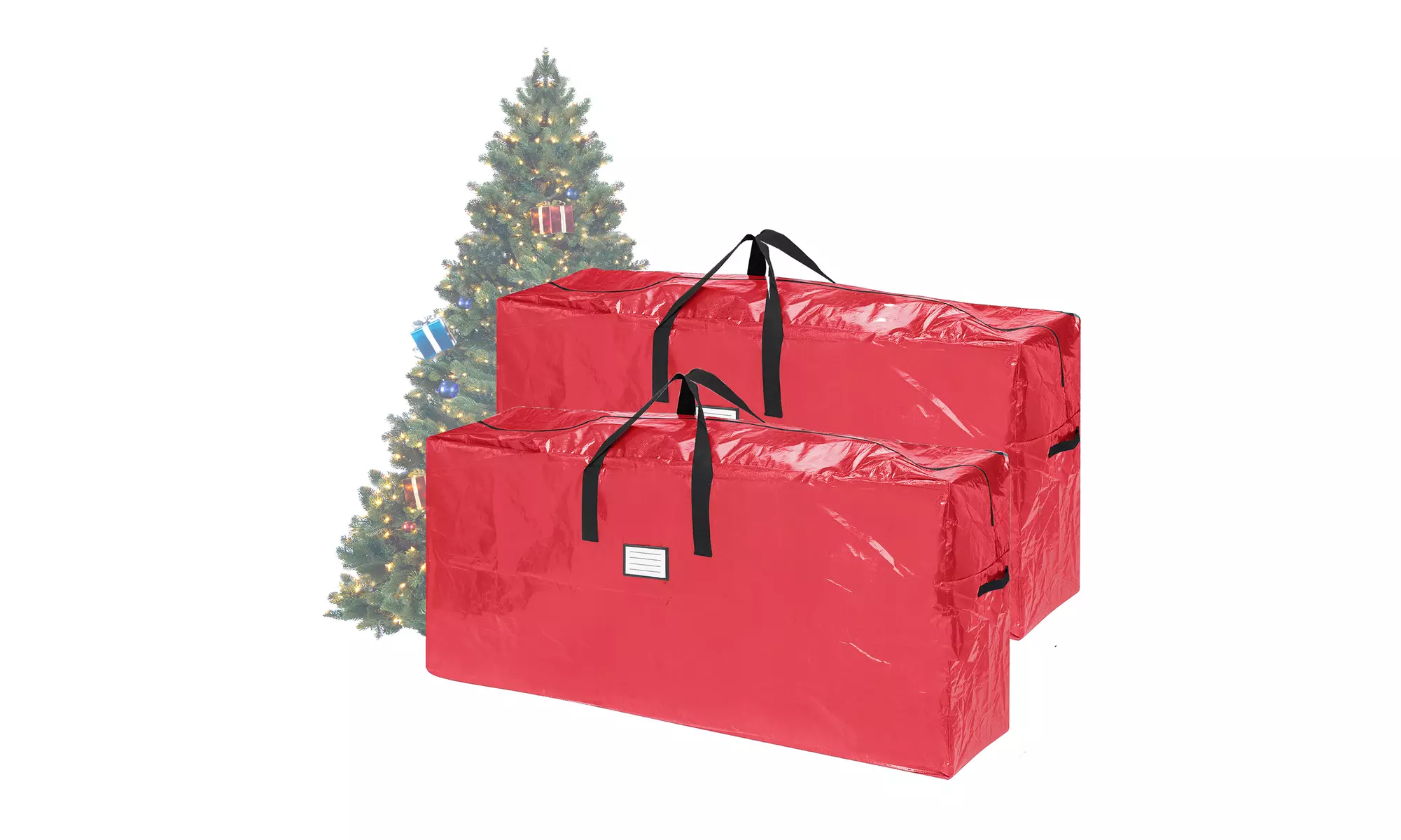 Premium Christmas Tree Storage Bag for up to 9 ft. Tree (2 Pack)