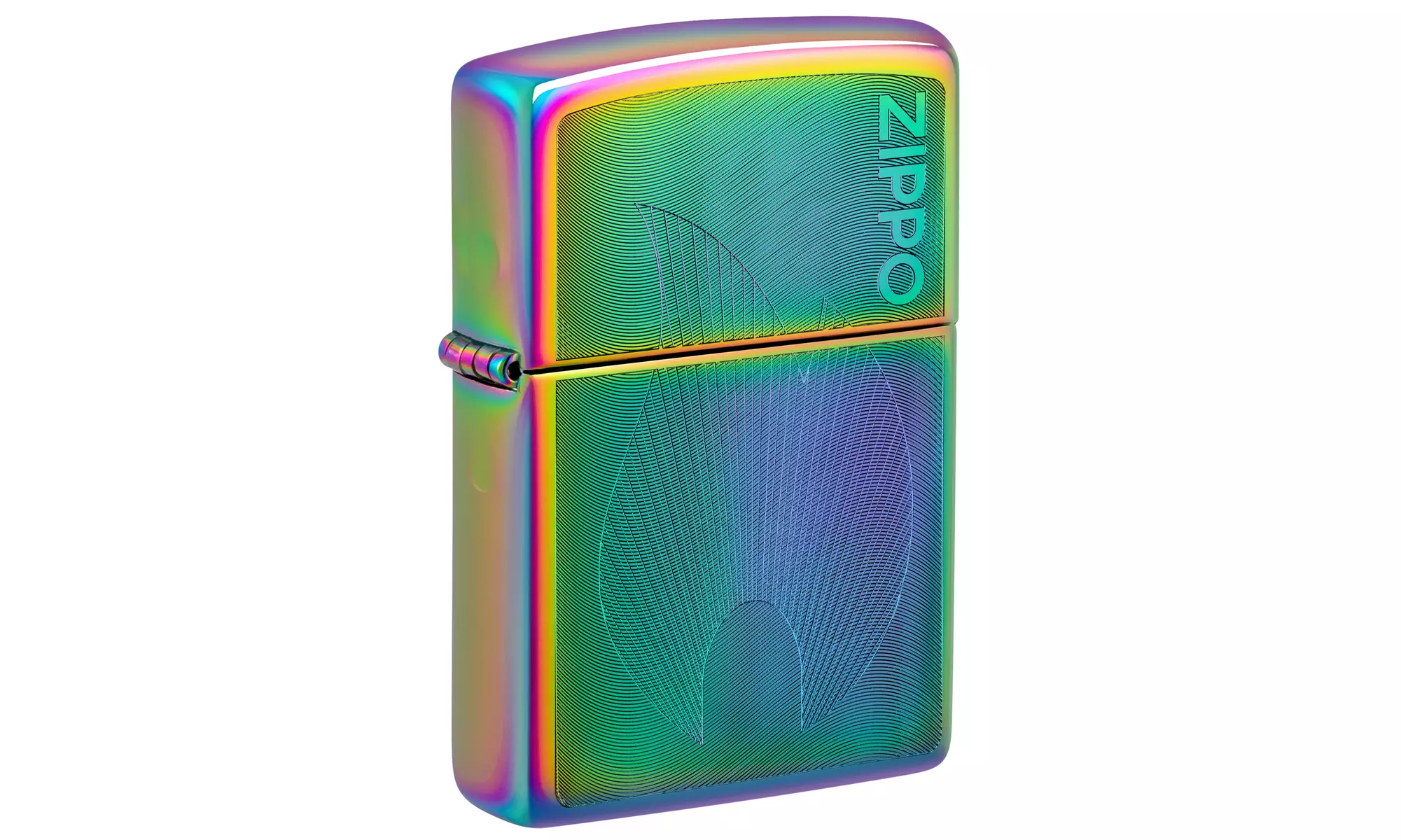 Zippo Dimensional Flame Design Multi Color Pocket Lighter - Primary Image