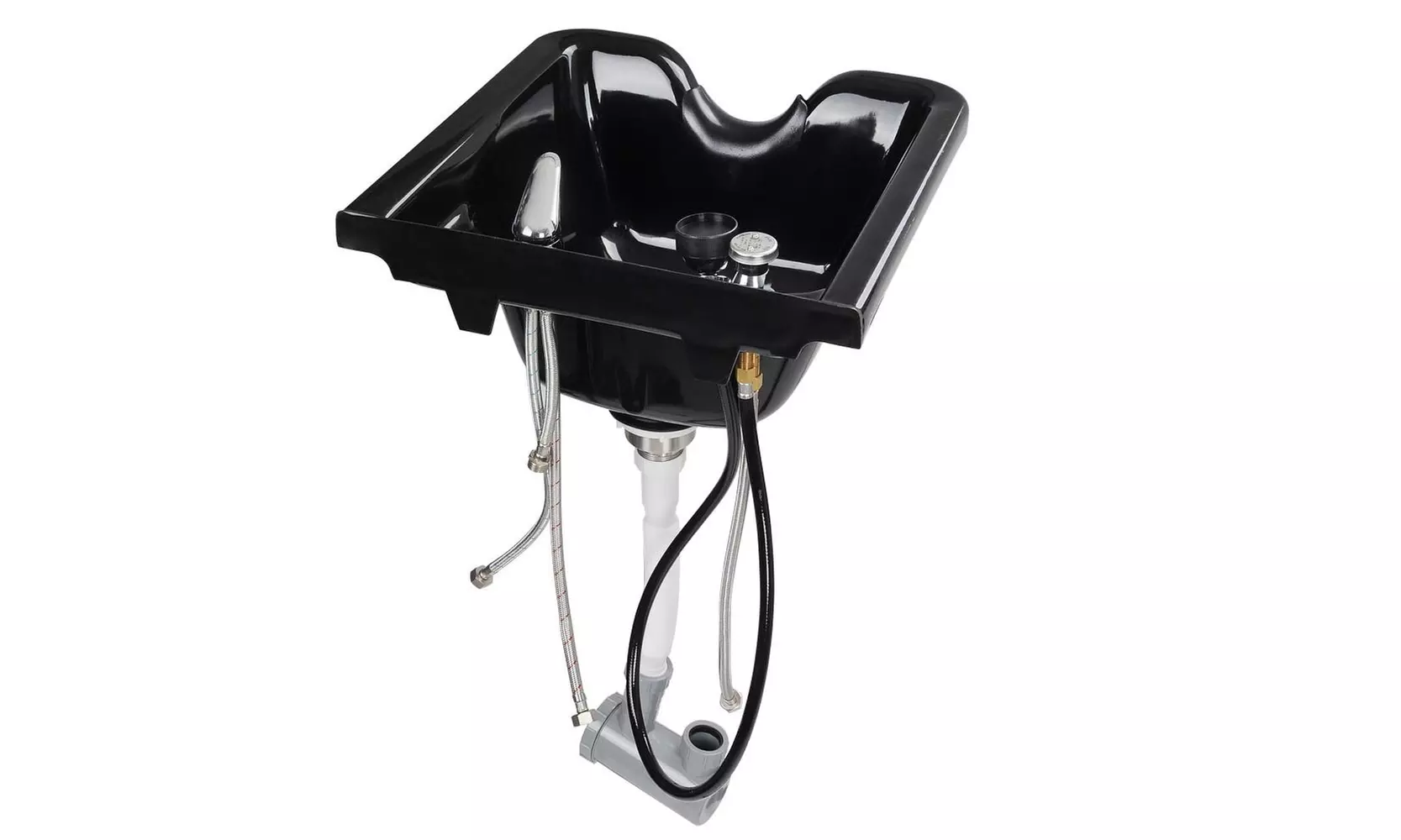HZ9038 Stable Adjustable Shampoo Basin Black - Primary Image