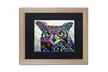 Dean Russo 'The Owl' Matted Birch Framed Art - Second Medium