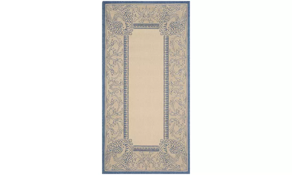 Safavieh Indoor/Outdoor CY2965 Peacock Area Rug, 2'7" X 5' - Primary Image