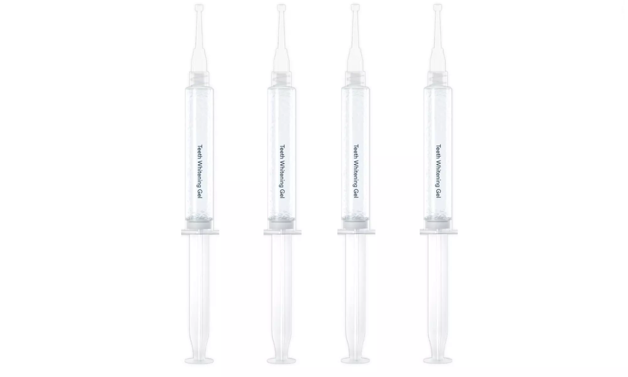 Teeth Whitening Gel Syringe Refill Pack - 12% Hydrogen Peroxide - 4 Syringe Pack - Primary Image