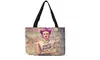 Women's Frida Kahlo Print Tote Bag